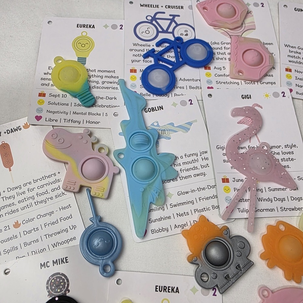 Pop It Pet Fidget Toy Lot Of 24 - Picture 4 of 11